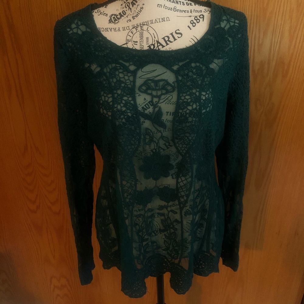 Maurices Lace Boho Top - Picture 6 of 12